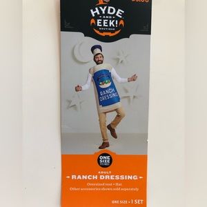 Hyde and eek ranch dressing costume.